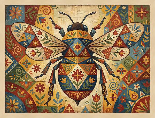 Bumblebee Folk Art