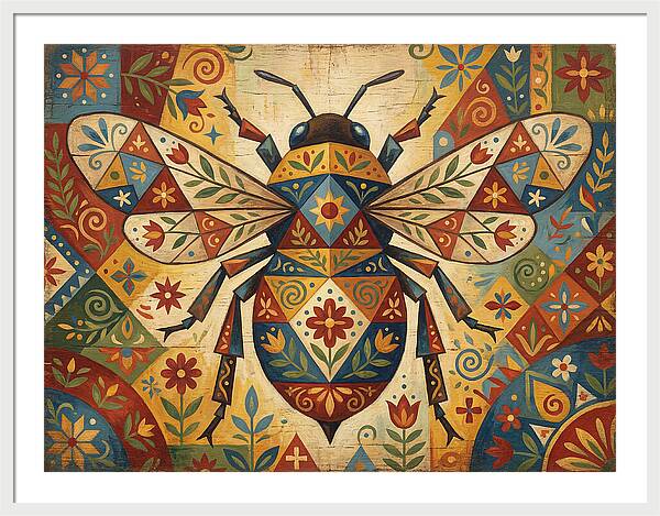 Bumblebee Folk Art