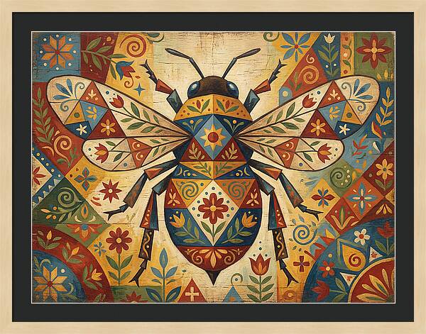 Bumblebee Folk Art