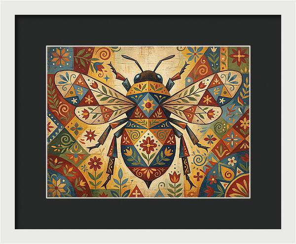 Bumblebee Folk Art