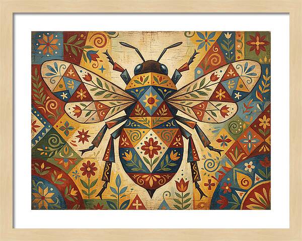 Bumblebee Folk Art