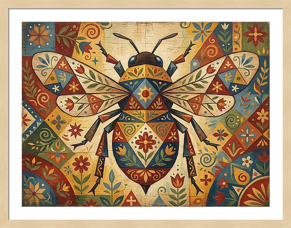 Bumblebee Folk Art