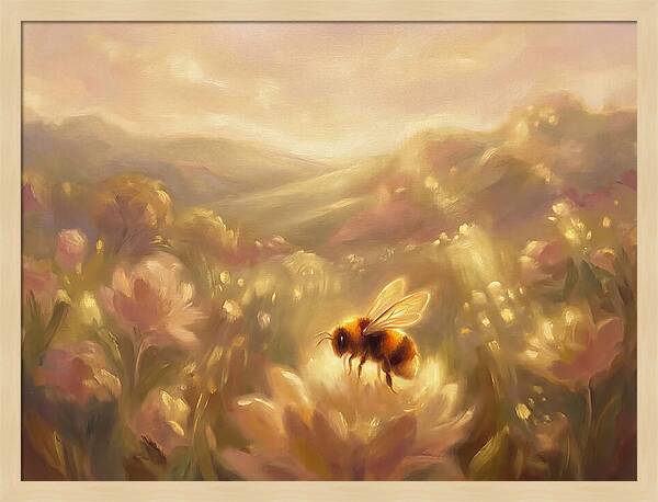 Bumblebee In Bloom