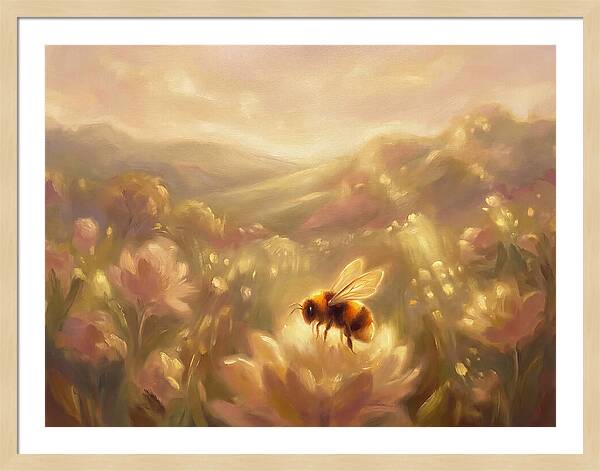 Bumblebee In Bloom