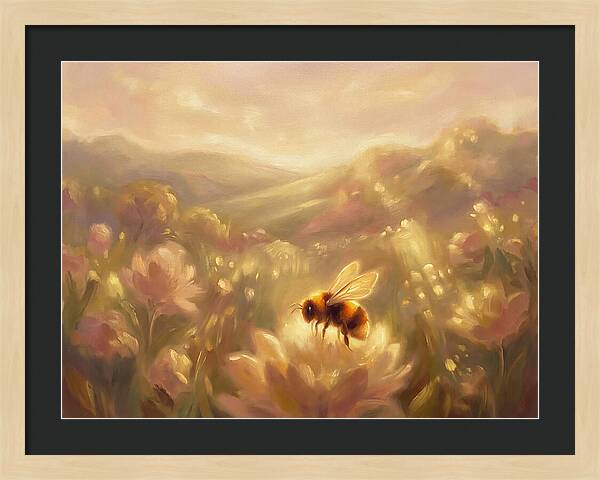 Bumblebee In Bloom