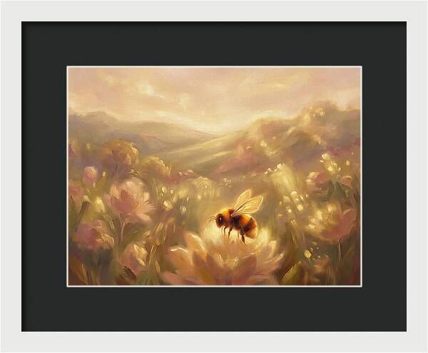 Bumblebee In Bloom