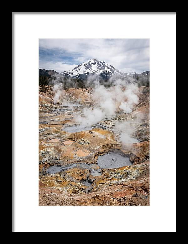 Bumpass Hell Geothermal Landscape