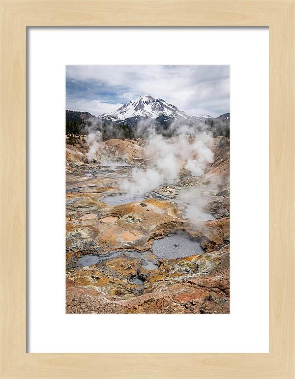 Bumpass Hell Geothermal Landscape