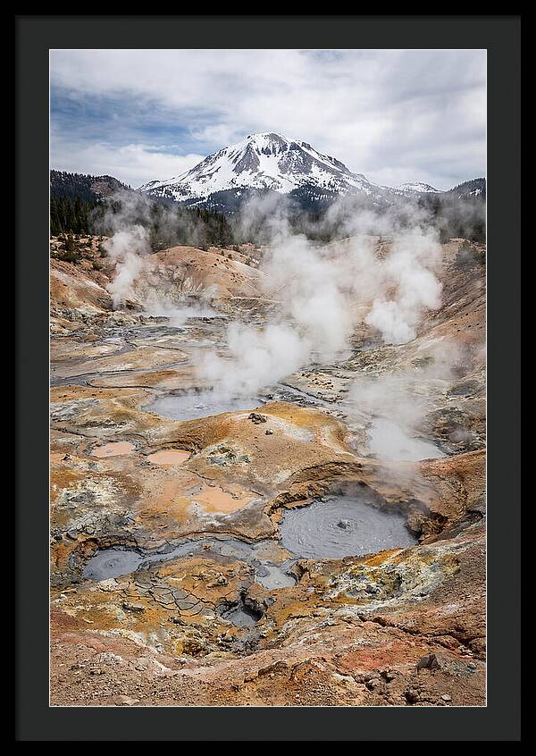 Bumpass Hell Geothermal Landscape