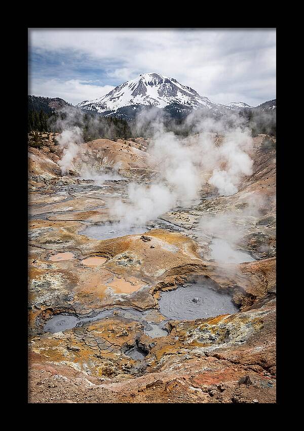 Bumpass Hell Geothermal Landscape