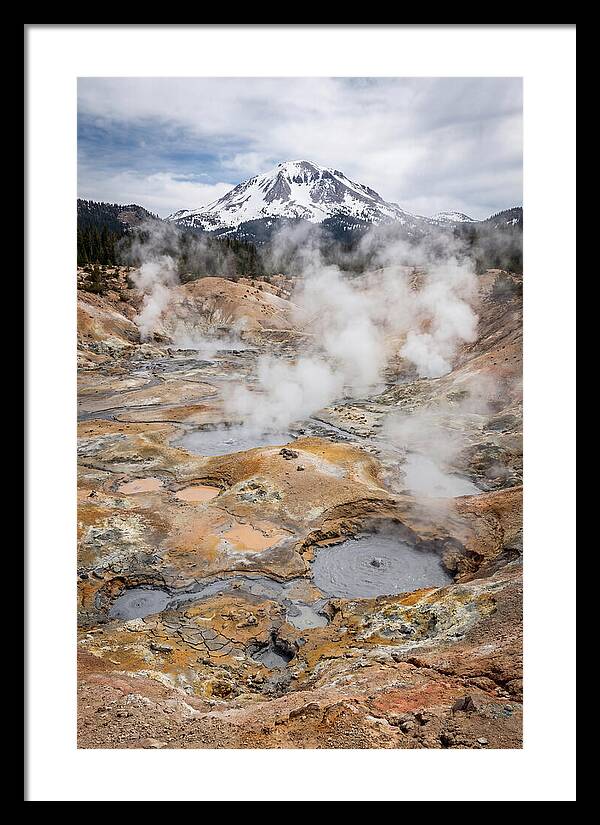 Bumpass Hell Geothermal Landscape