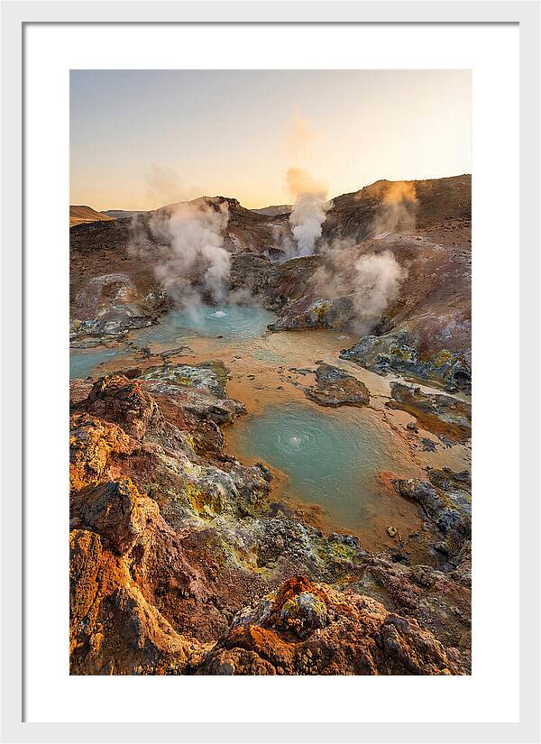 Bumpass Hell Geothermal Wonder
