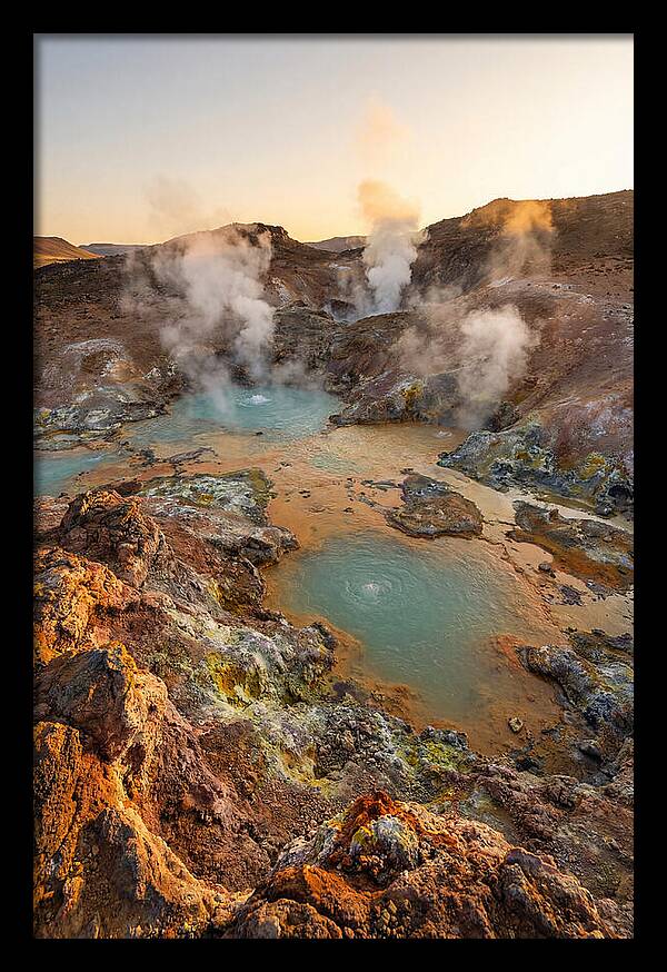 Bumpass Hell Geothermal Wonder