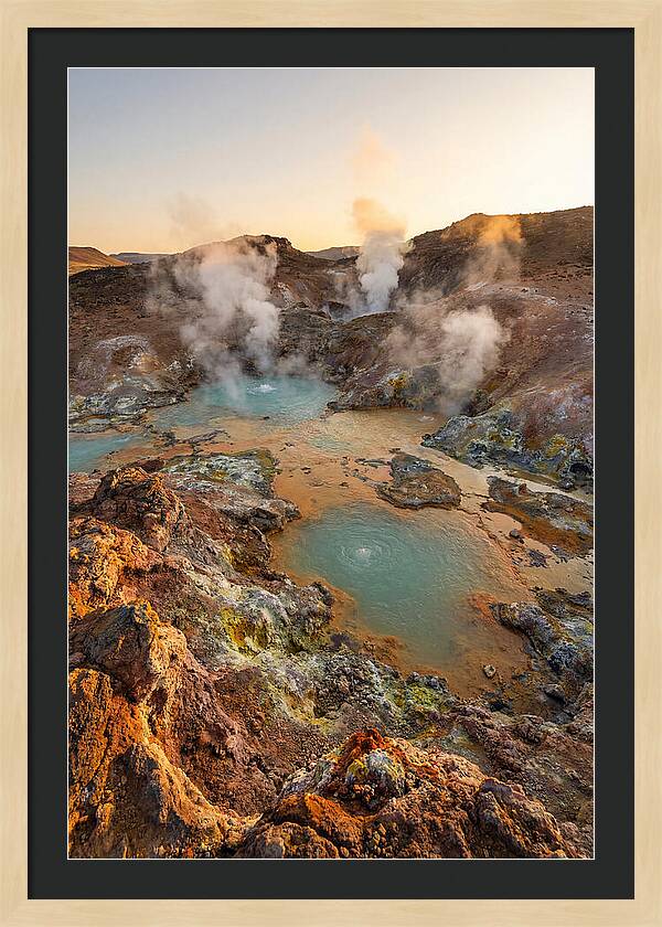Bumpass Hell Geothermal Wonder