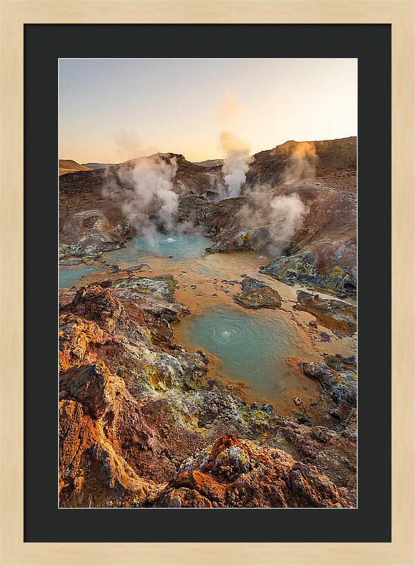 Bumpass Hell Geothermal Wonder