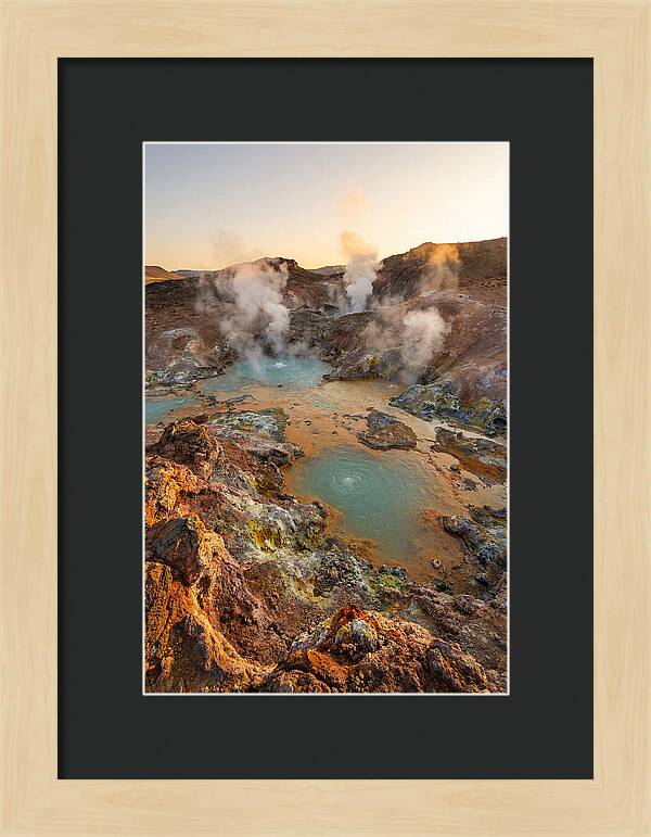 Bumpass Hell Geothermal Wonder