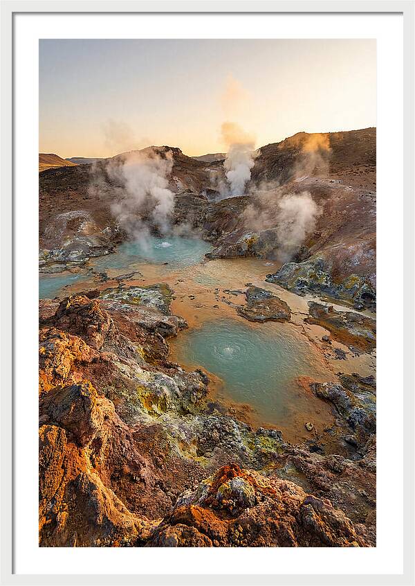 Bumpass Hell Geothermal Wonder