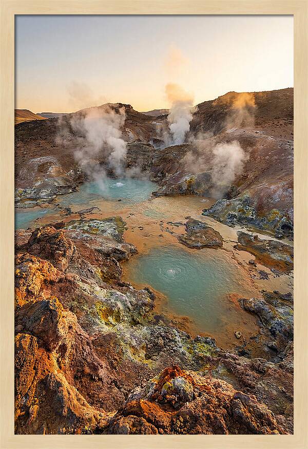 Bumpass Hell Geothermal Wonder