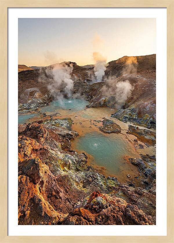 Bumpass Hell Geothermal Wonder