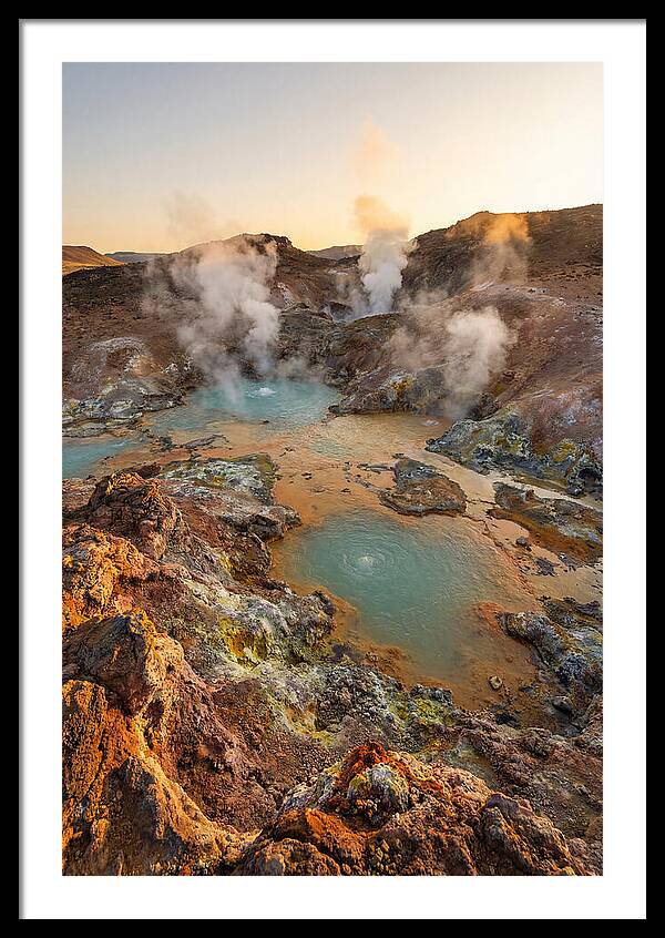 Bumpass Hell Geothermal Wonder