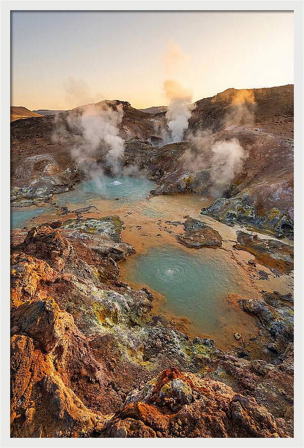 Bumpass Hell Geothermal Wonder