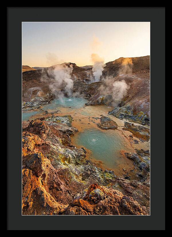 Bumpass Hell Geothermal Wonder