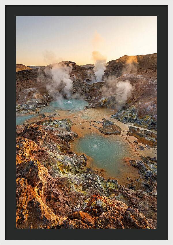 Bumpass Hell Geothermal Wonder