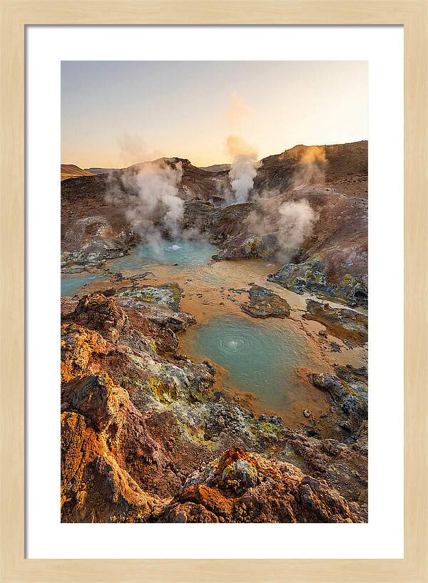 Bumpass Hell Geothermal Wonder