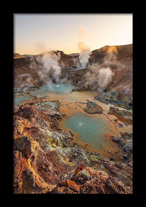 Bumpass Hell Geothermal Wonder