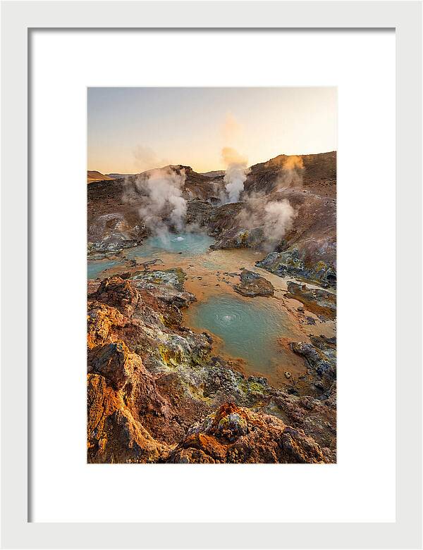 Bumpass Hell Geothermal Wonder