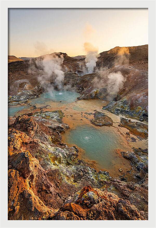 Bumpass Hell Geothermal Wonder