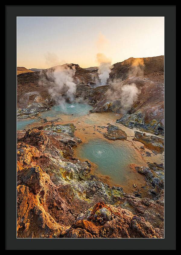 Bumpass Hell Geothermal Wonder