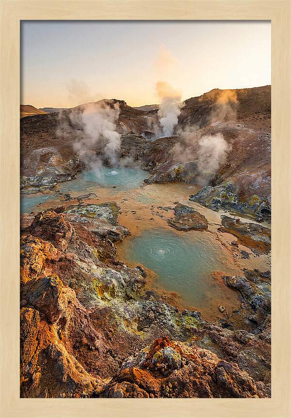 Bumpass Hell Geothermal Wonder