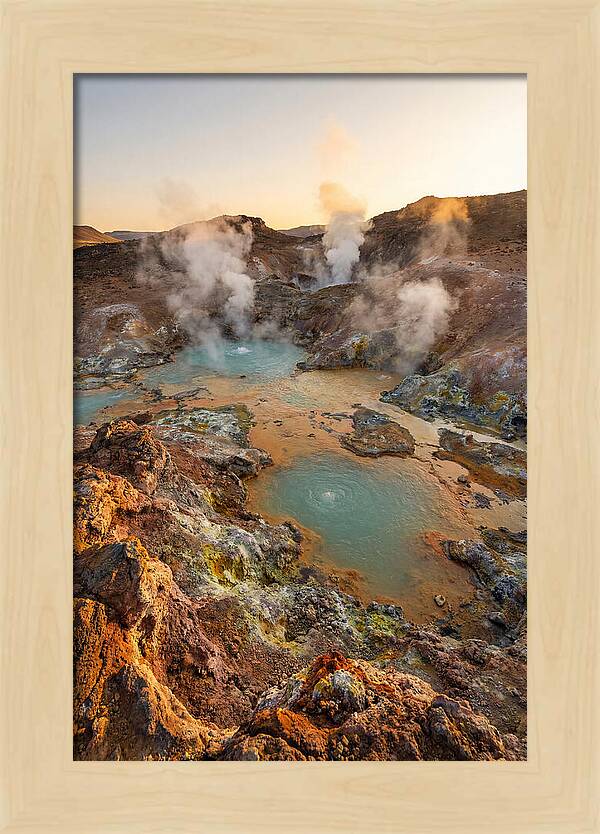 Bumpass Hell Geothermal Wonder