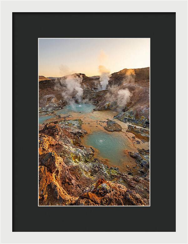 Bumpass Hell Geothermal Wonder