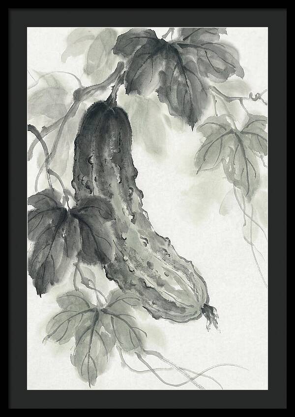 Bumpy Green Cucumber