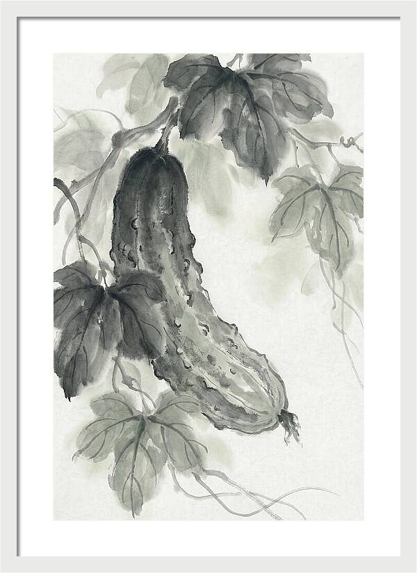 Bumpy Green Cucumber