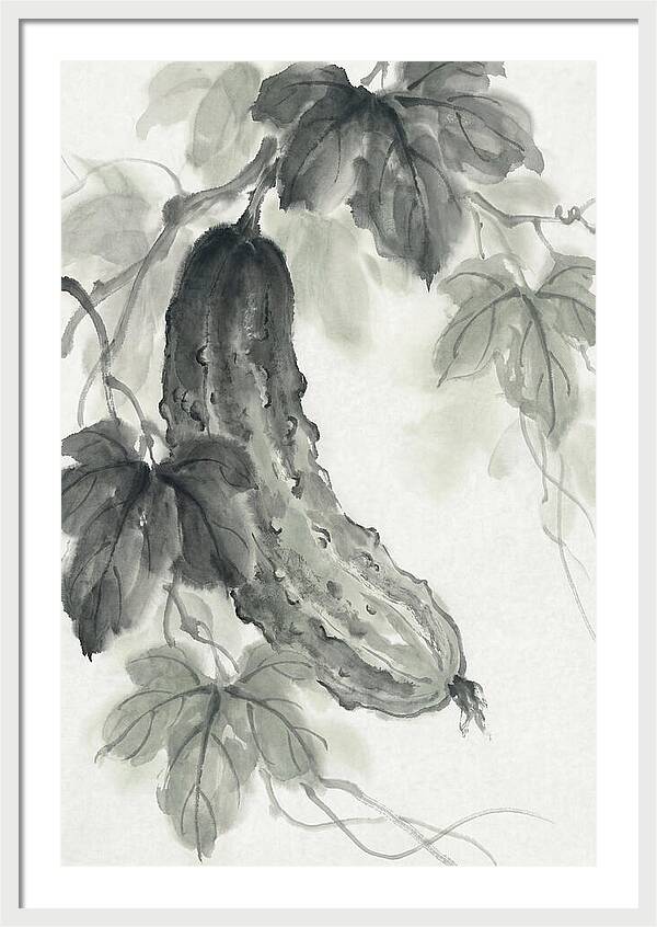 Bumpy Green Cucumber