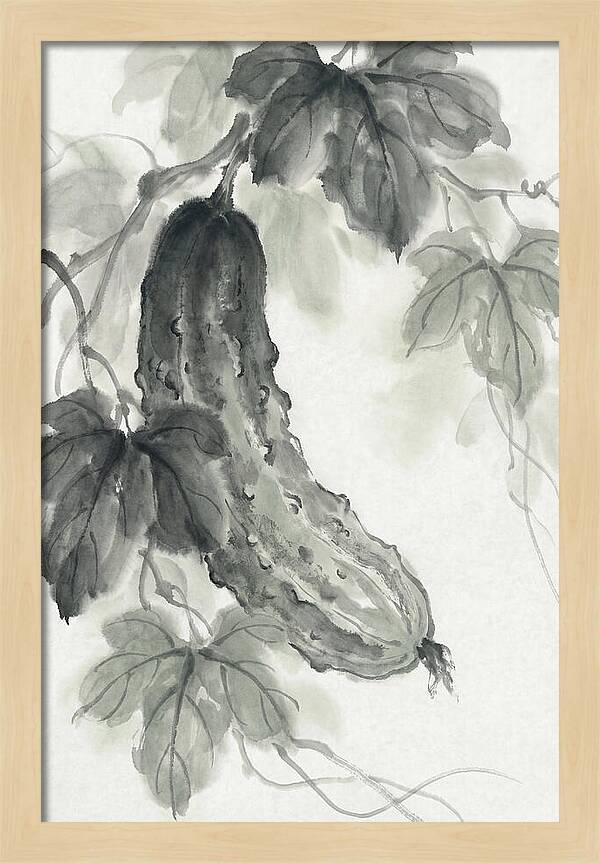 Bumpy Green Cucumber