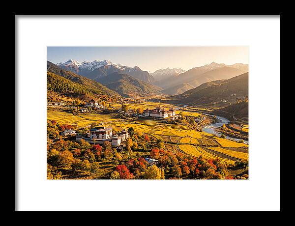 Bumthang Valley In Autumn