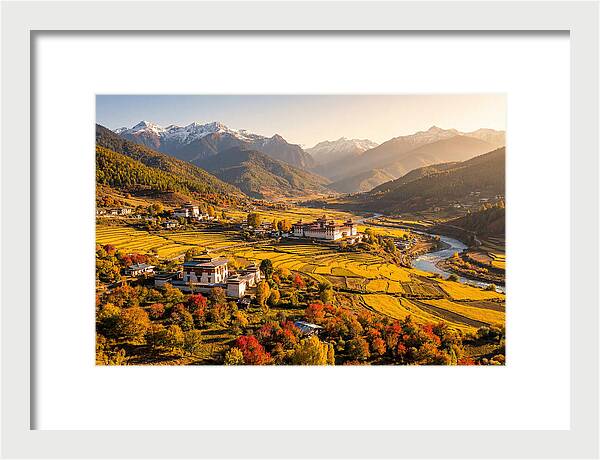 Bumthang Valley In Autumn