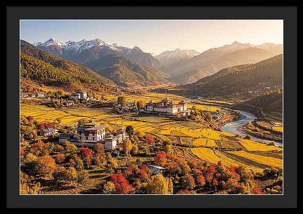 Bumthang Valley In Autumn