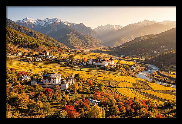Bumthang Valley In Autumn