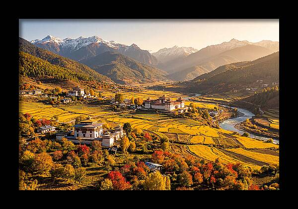 Bumthang Valley In Autumn