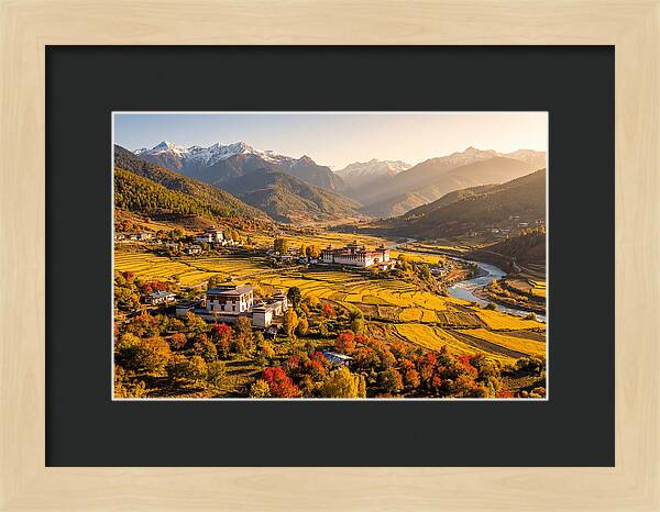 Bumthang Valley In Autumn