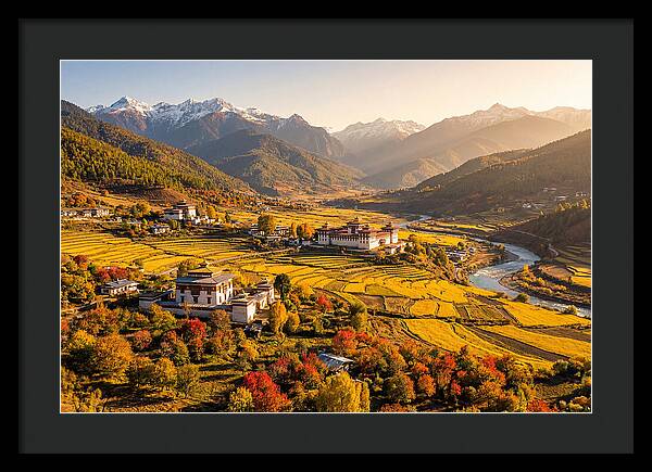 Bumthang Valley In Autumn
