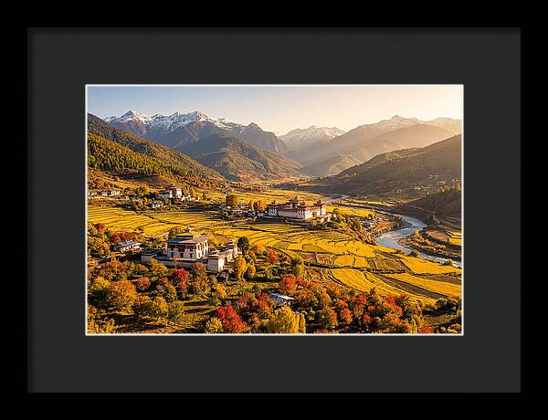 Bumthang Valley In Autumn