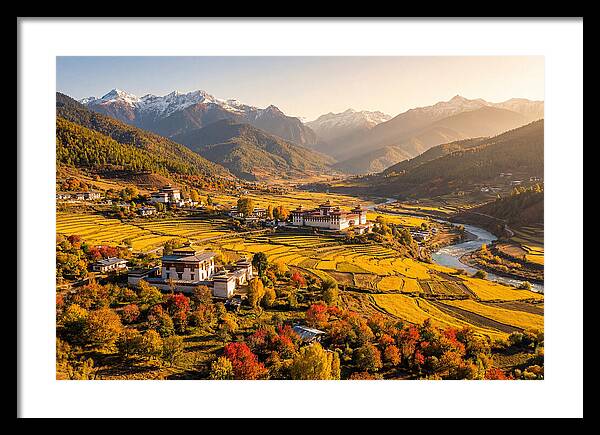 Bumthang Valley In Autumn