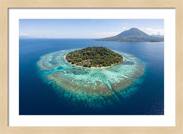 Bunaken Island Aerial View