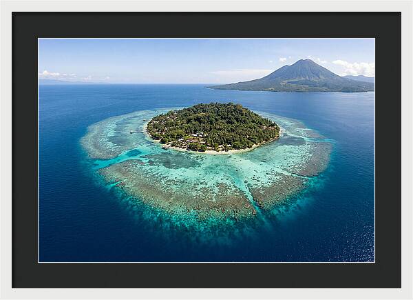 Bunaken Island Aerial View